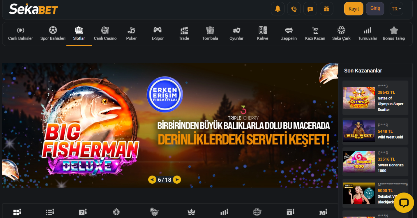 فتحات Sekabet